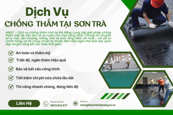 <p dir="ltr" style="text-align: center;" role="presentation"><strong>Chống Thấm Tại Sơn Tr&agrave;</strong></p>
<p>&nbsp;</p>